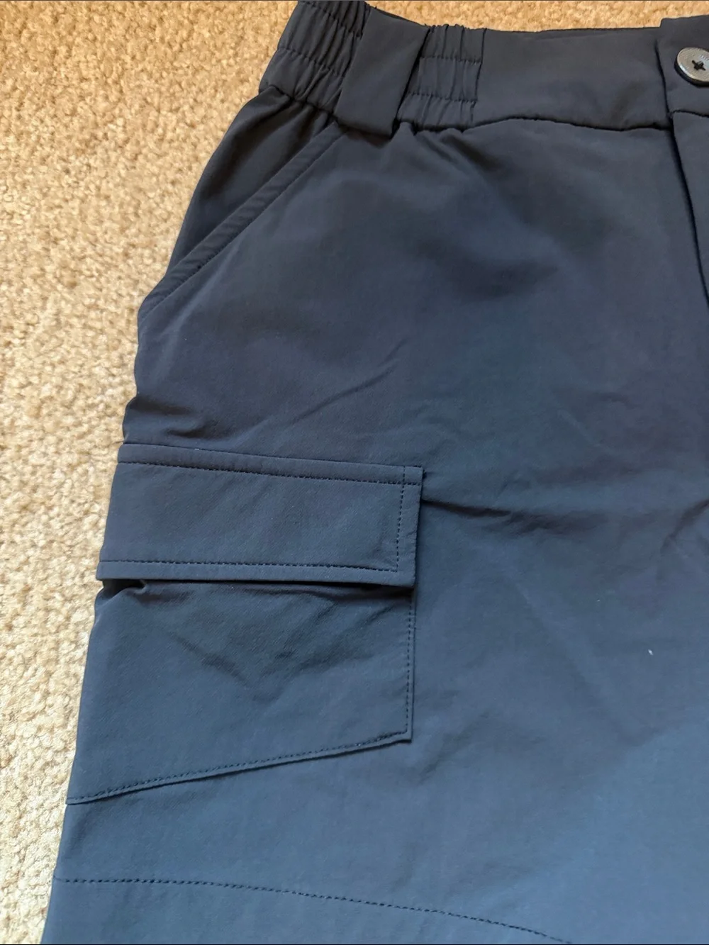 REI Dark Gray Cargo Shorts with Utility Pockets